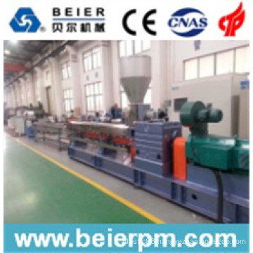 Plastic Masterbatch Parallel Twin Screw Extruder Cold Strand Pelletizing/Compounding/ Recycling/Granulating Extrusion Machine